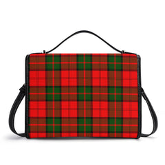 Dunbar Modern Tartan Crest Satchel Bag