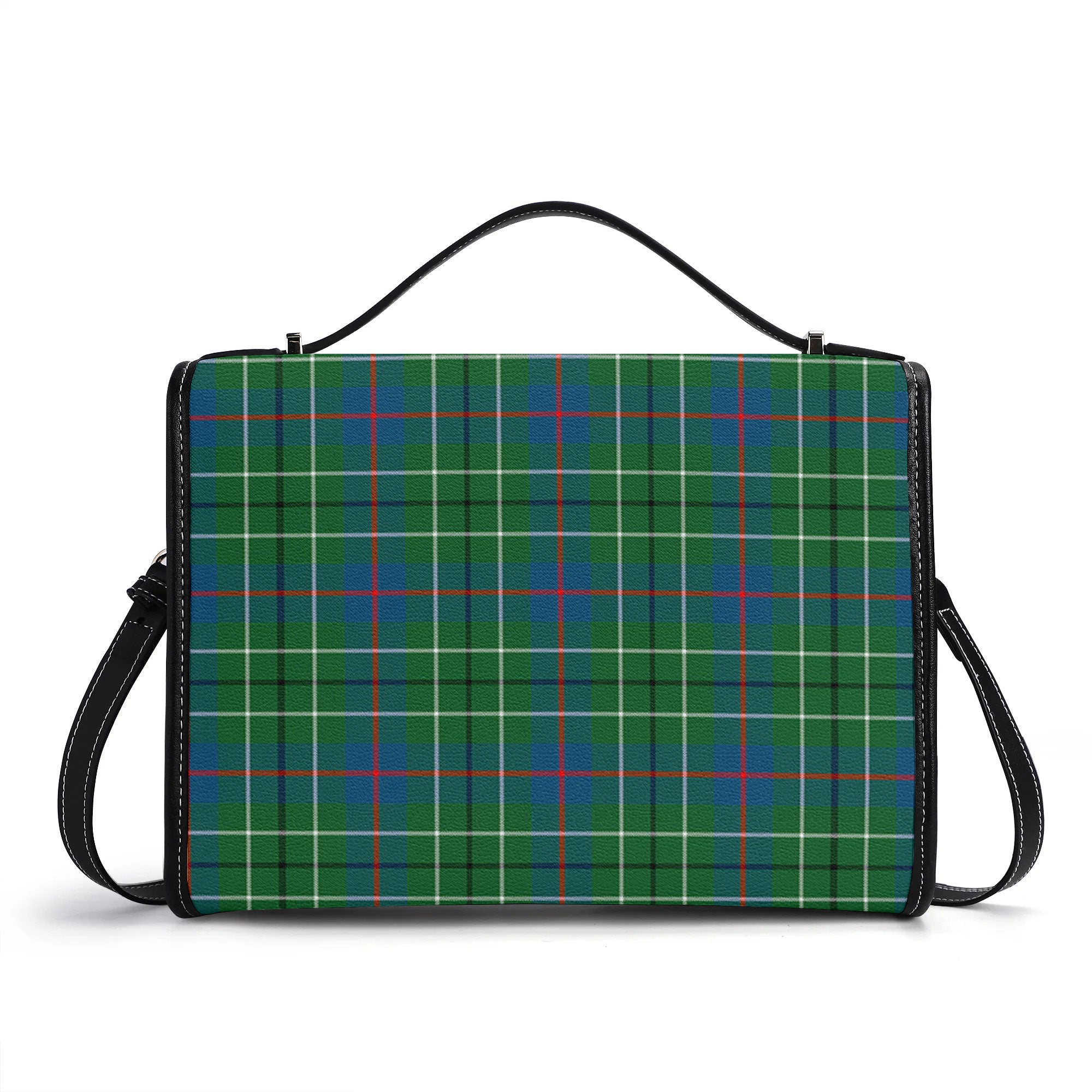 Duncan Ancient Tartan Crest Satchel Bag