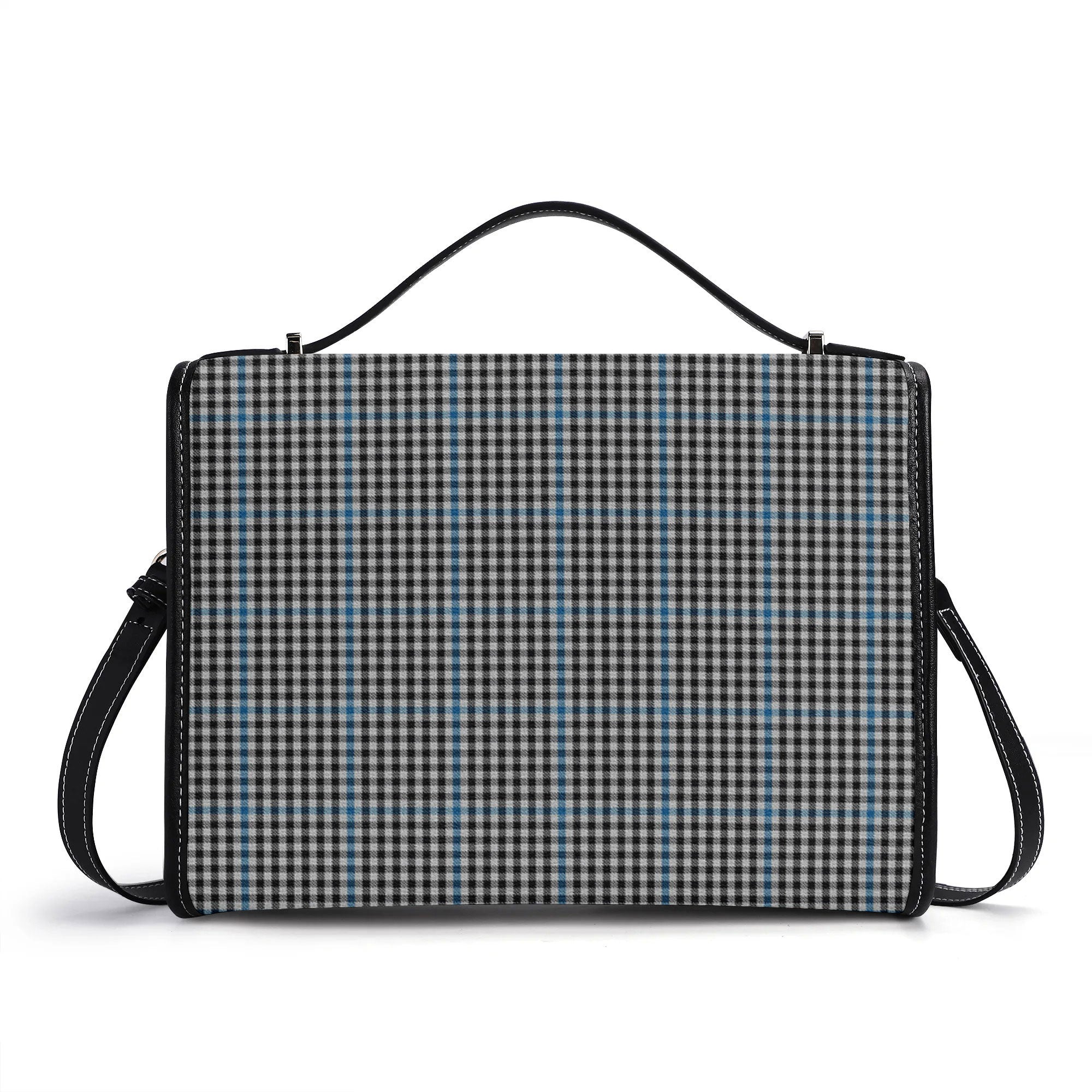 Gladstone Tartan Crest Satchel Bag