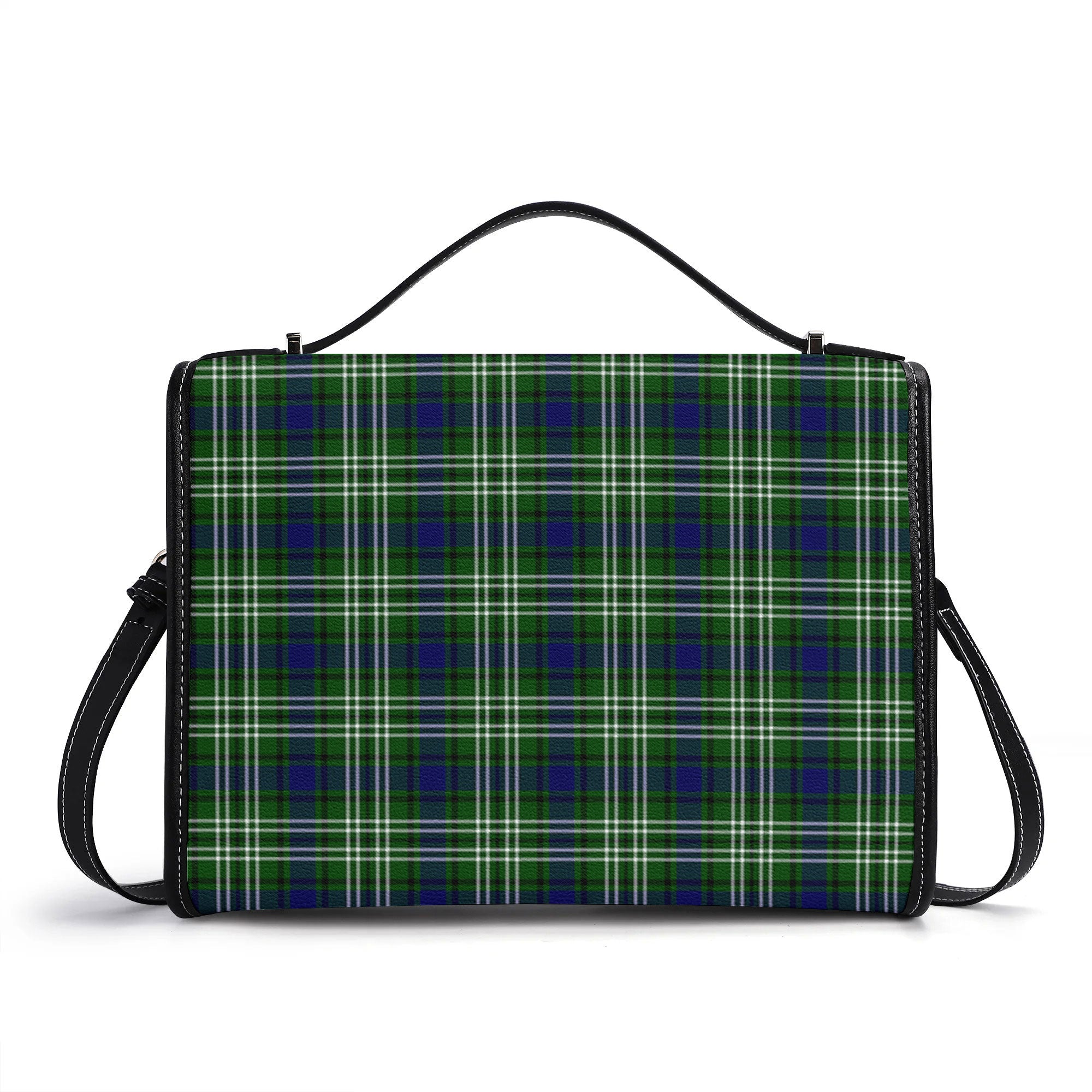 Haliburton Tartan Crest Satchel Bag