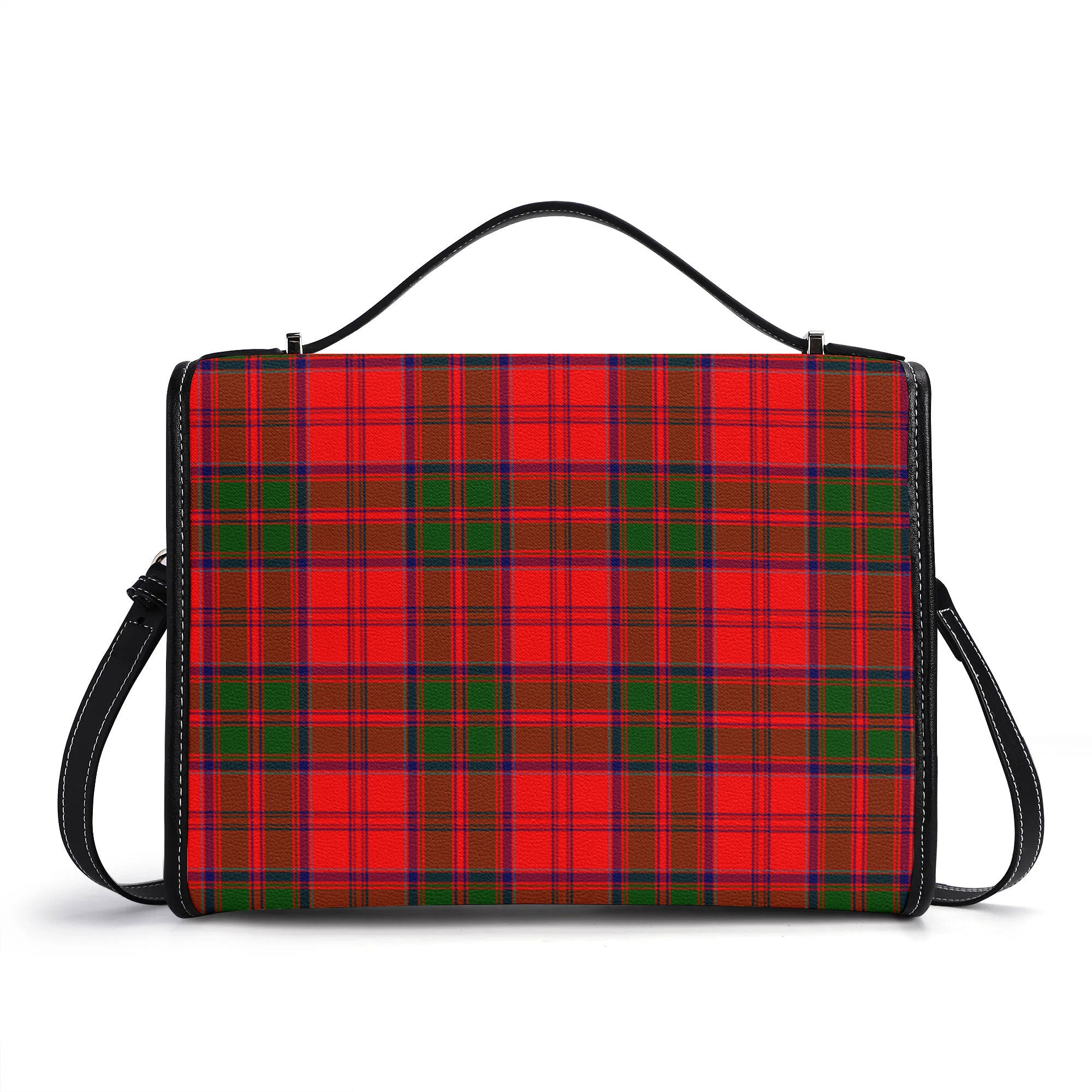 Heron Tartan Crest Satchel Bag