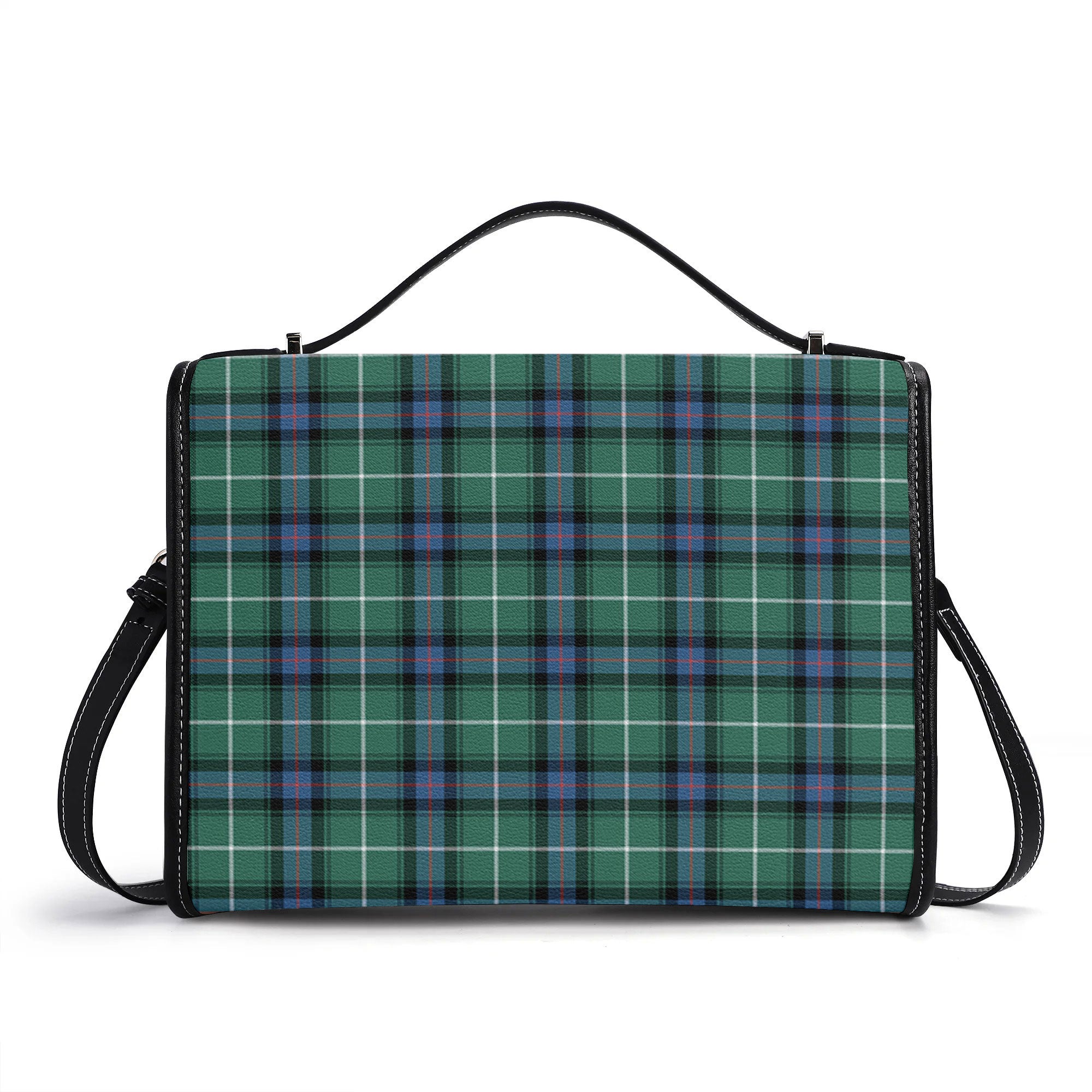 MacDonald of the Isles Hunting Ancient Tartan Crest Satchel Bag