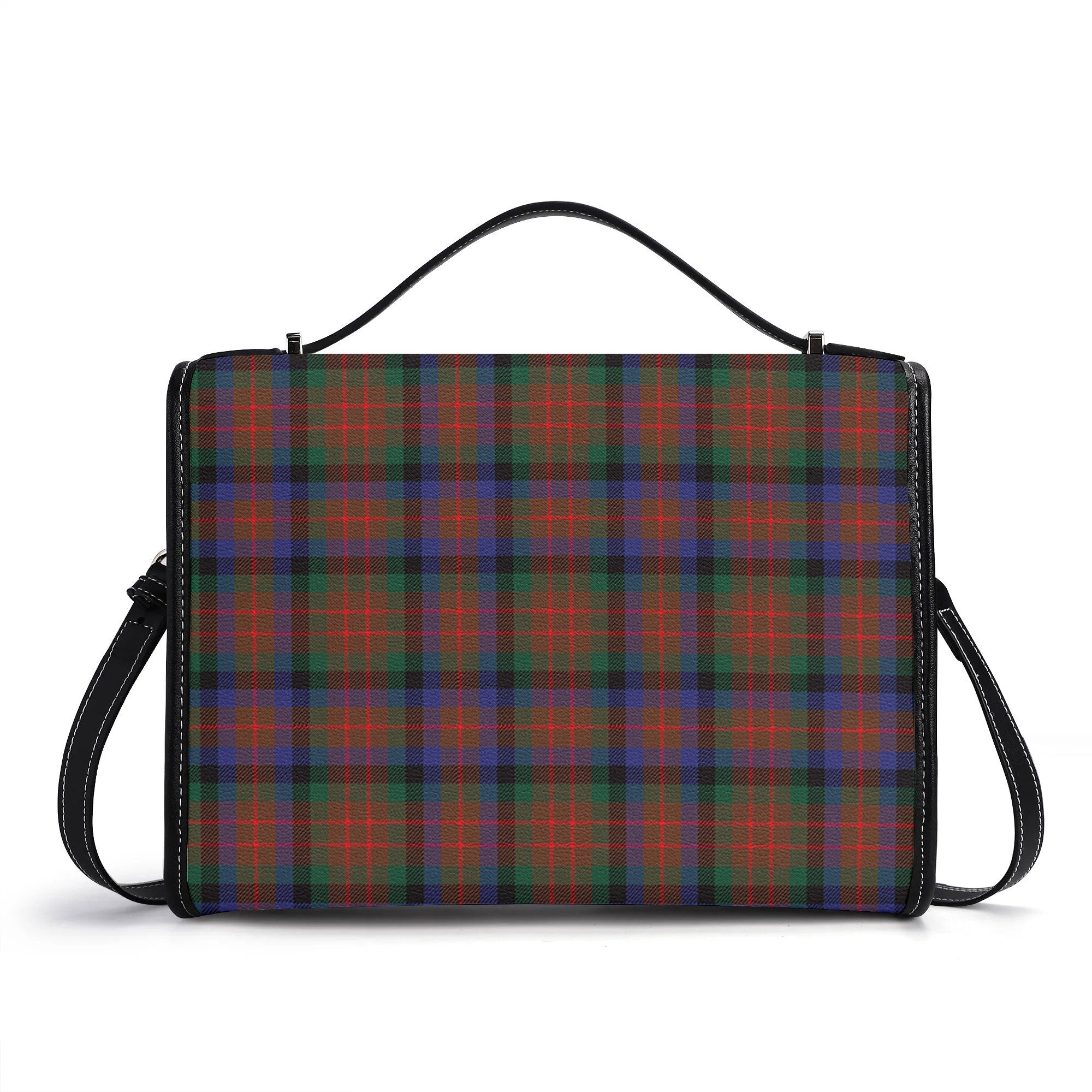 MacDuff Hunting Modern Tartan Crest Satchel Bag