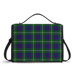 MacIntyre Hunting Modern Tartan Crest Satchel Bag
