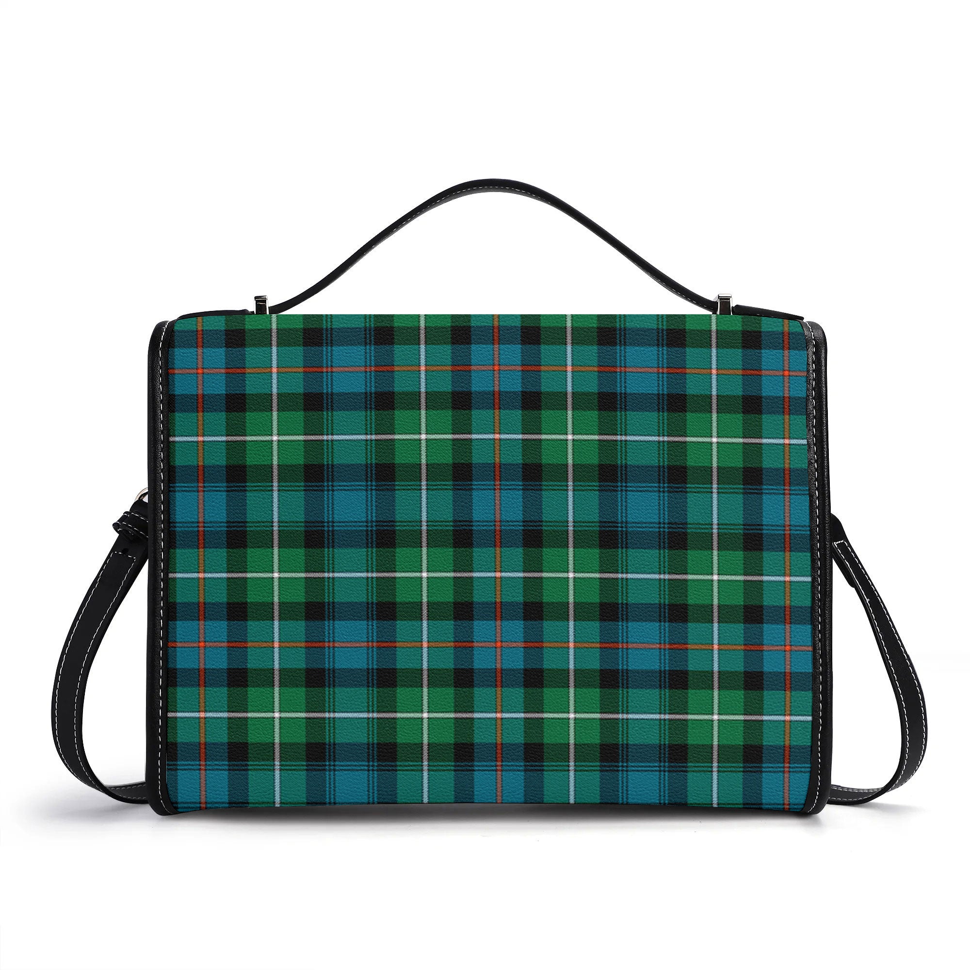 MacKenzie Ancient Tartan Crest Satchel Bag