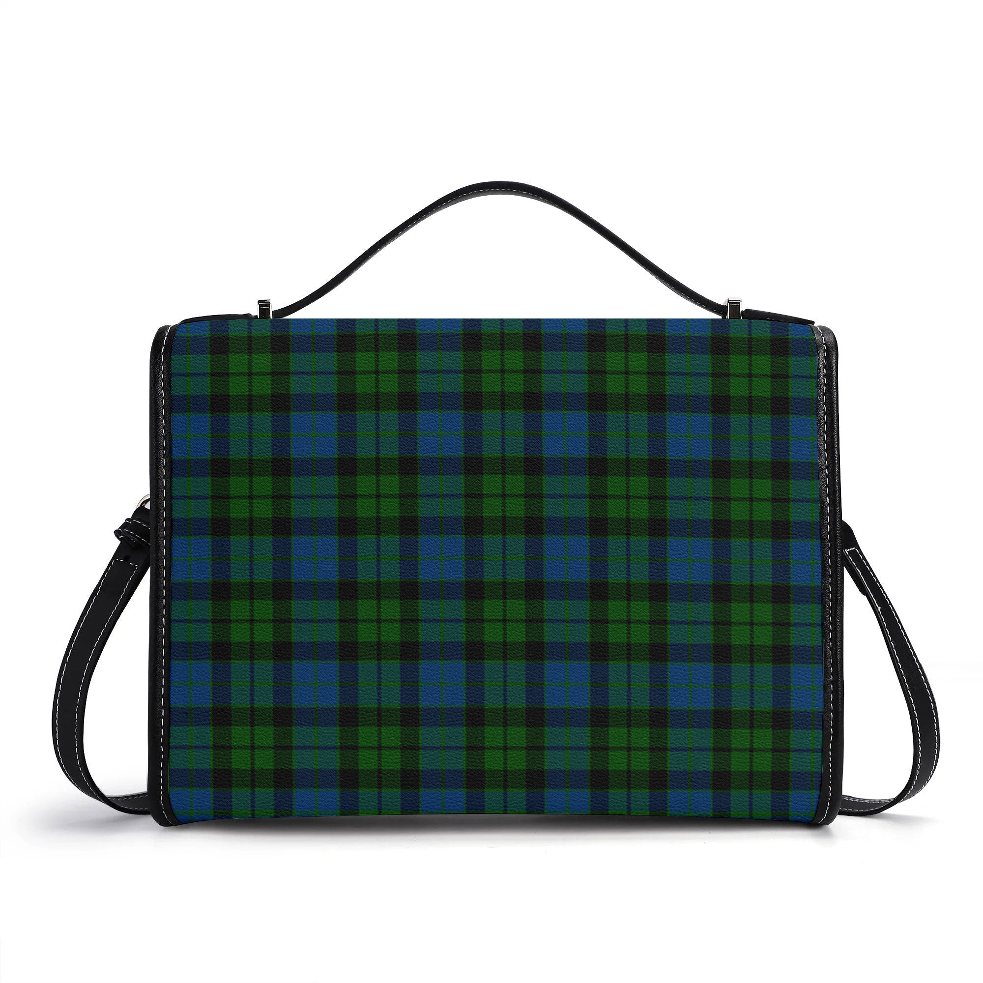 MacKie Tartan Crest Satchel Bag