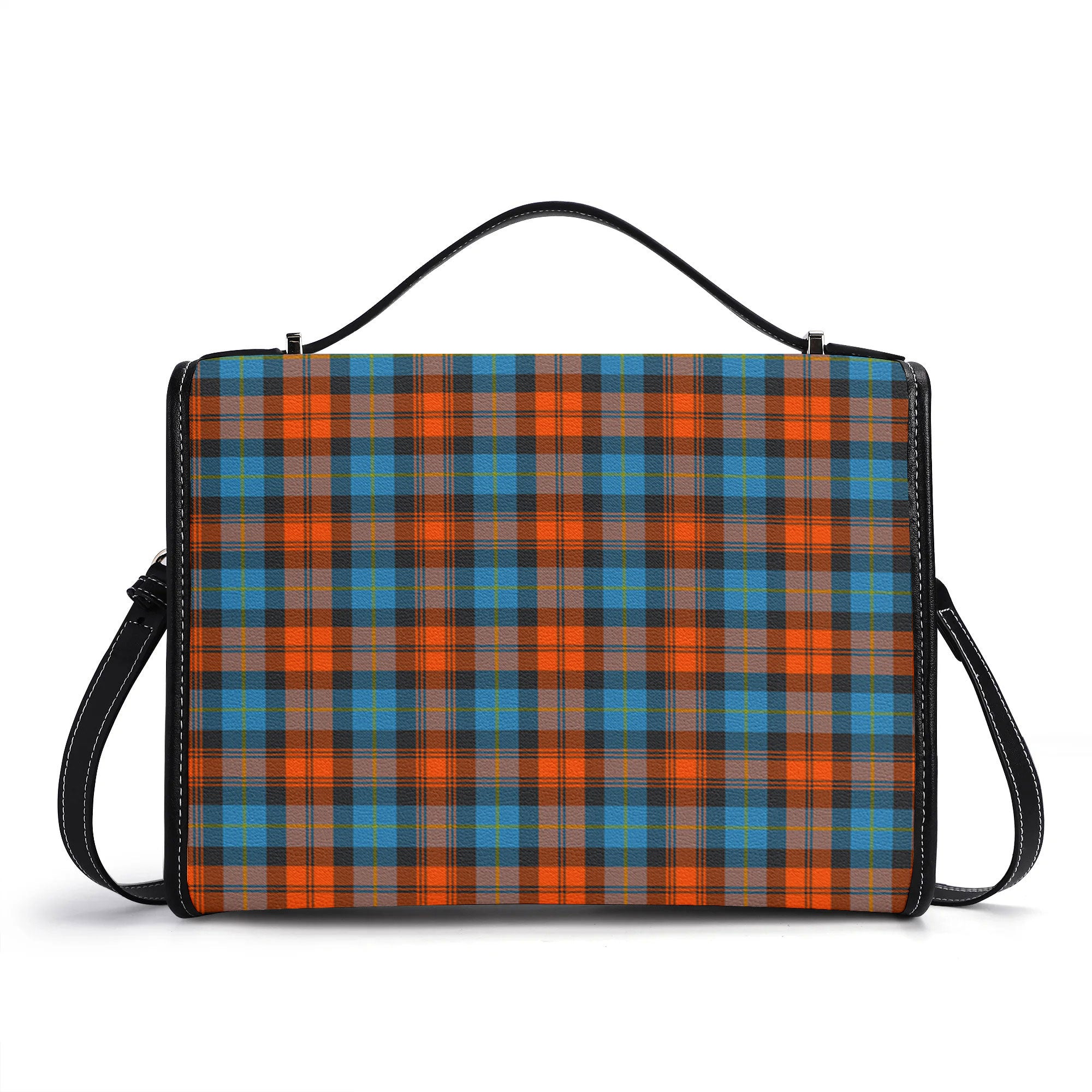 MacLachlan Ancient Tartan Crest Satchel Bag