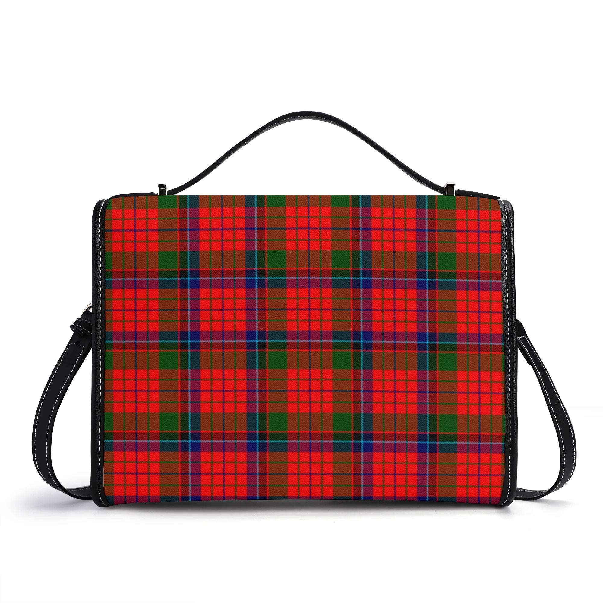 MacNicol (of Scorrybreac) Tartan Crest Satchel Bag