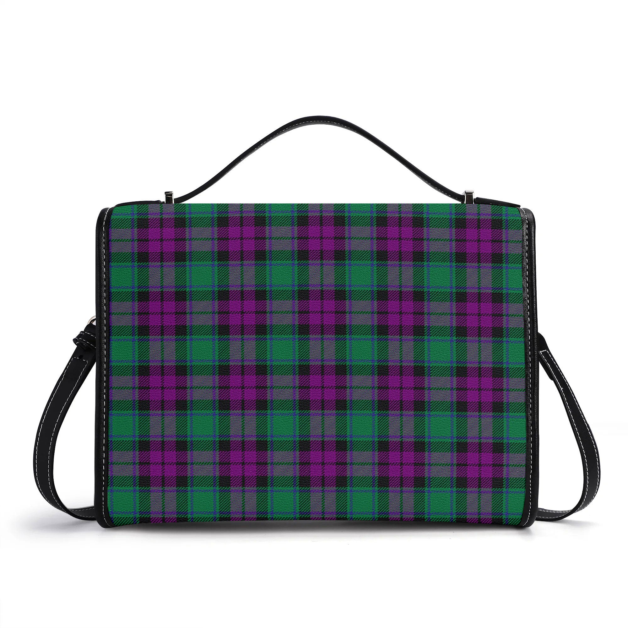 McArthur - Milton Tartan Crest Satchel Bag