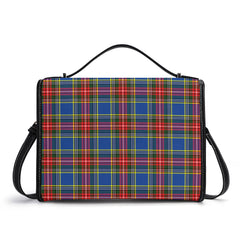 McBeth Modern Tartan Crest Satchel Bag