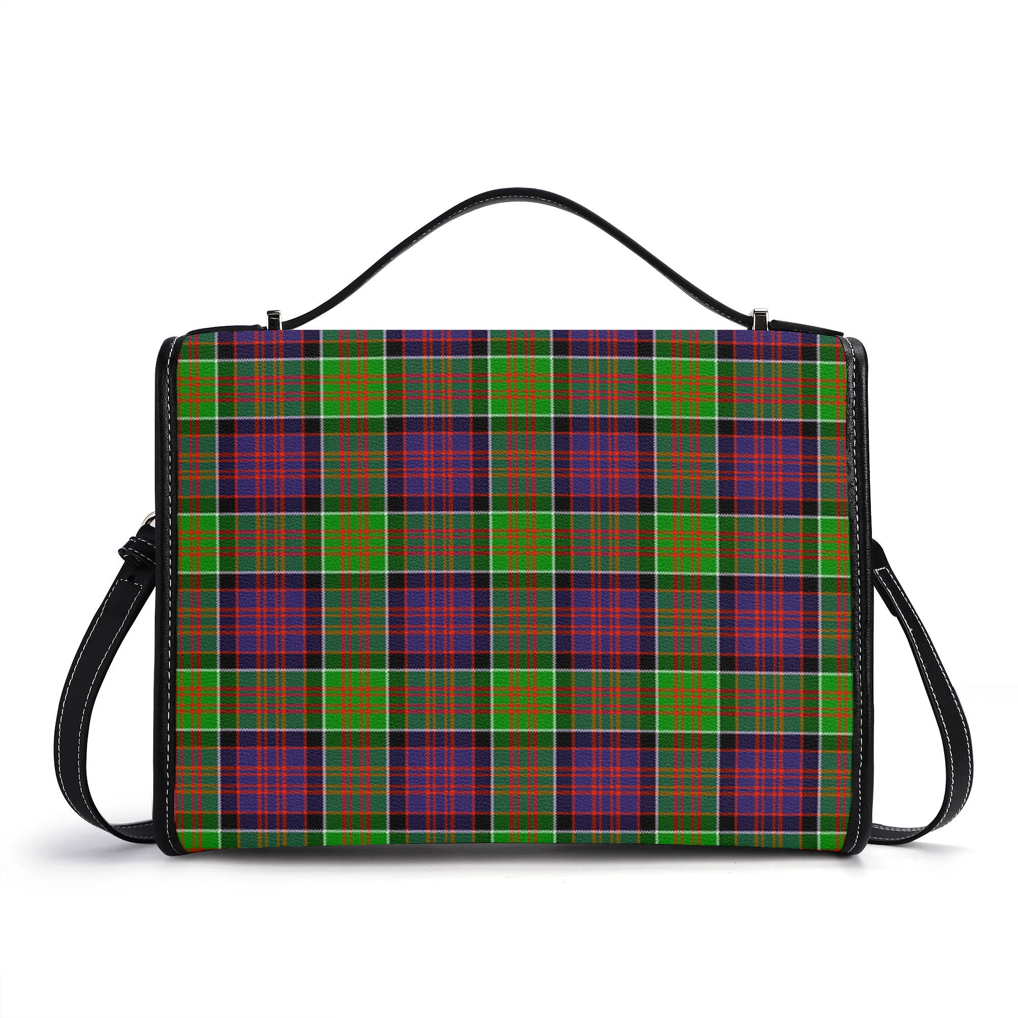 McDonald (Clan Ranald) Tartan Crest Satchel Bag