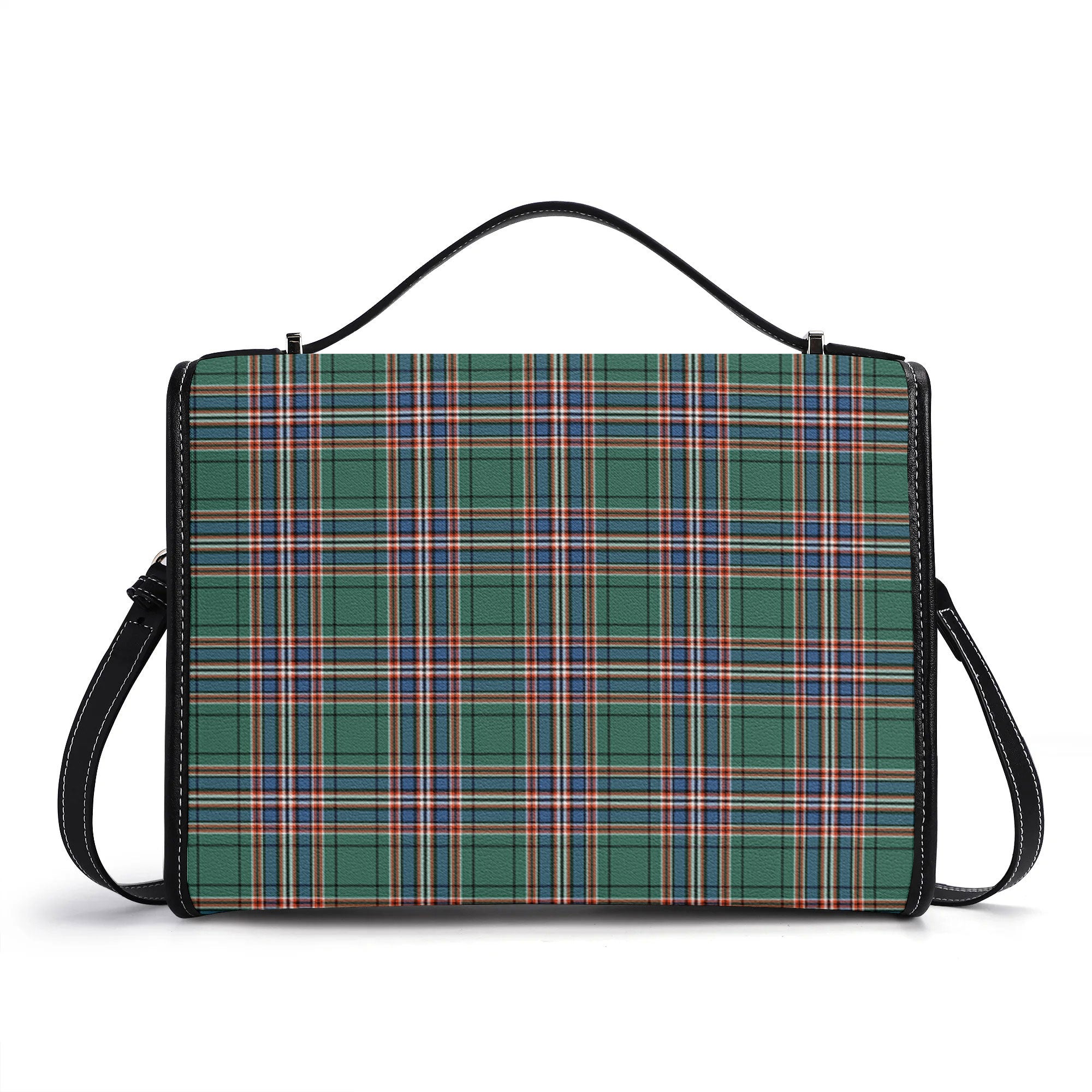 McFarlane Hunting Ancient Tartan Crest Satchel Bag