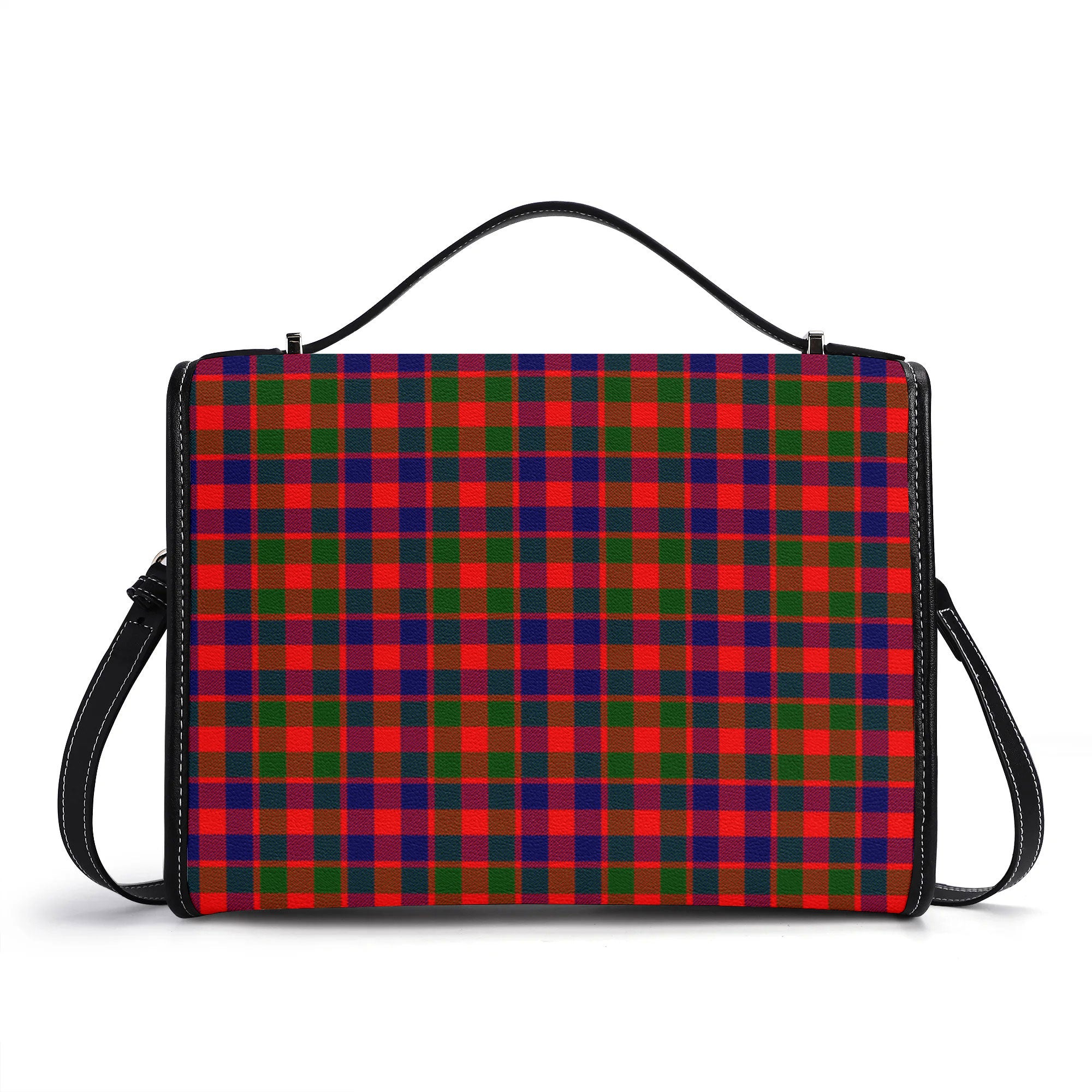 McGowan Tartan Crest Satchel Bag