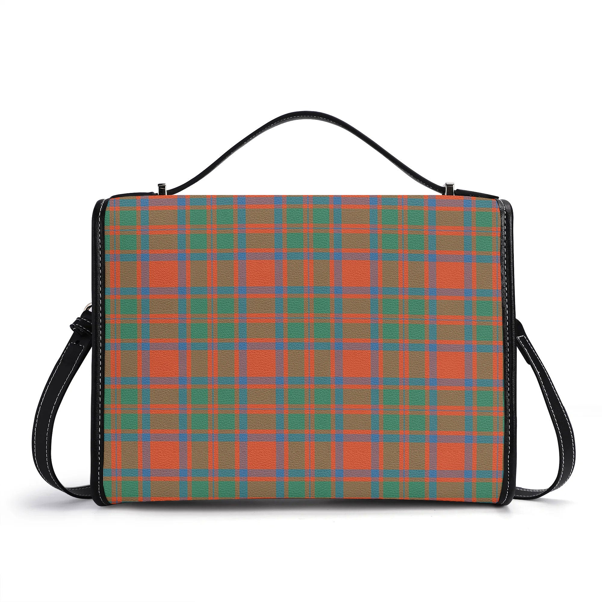 McIntosh Ancient Tartan Crest Satchel Bag