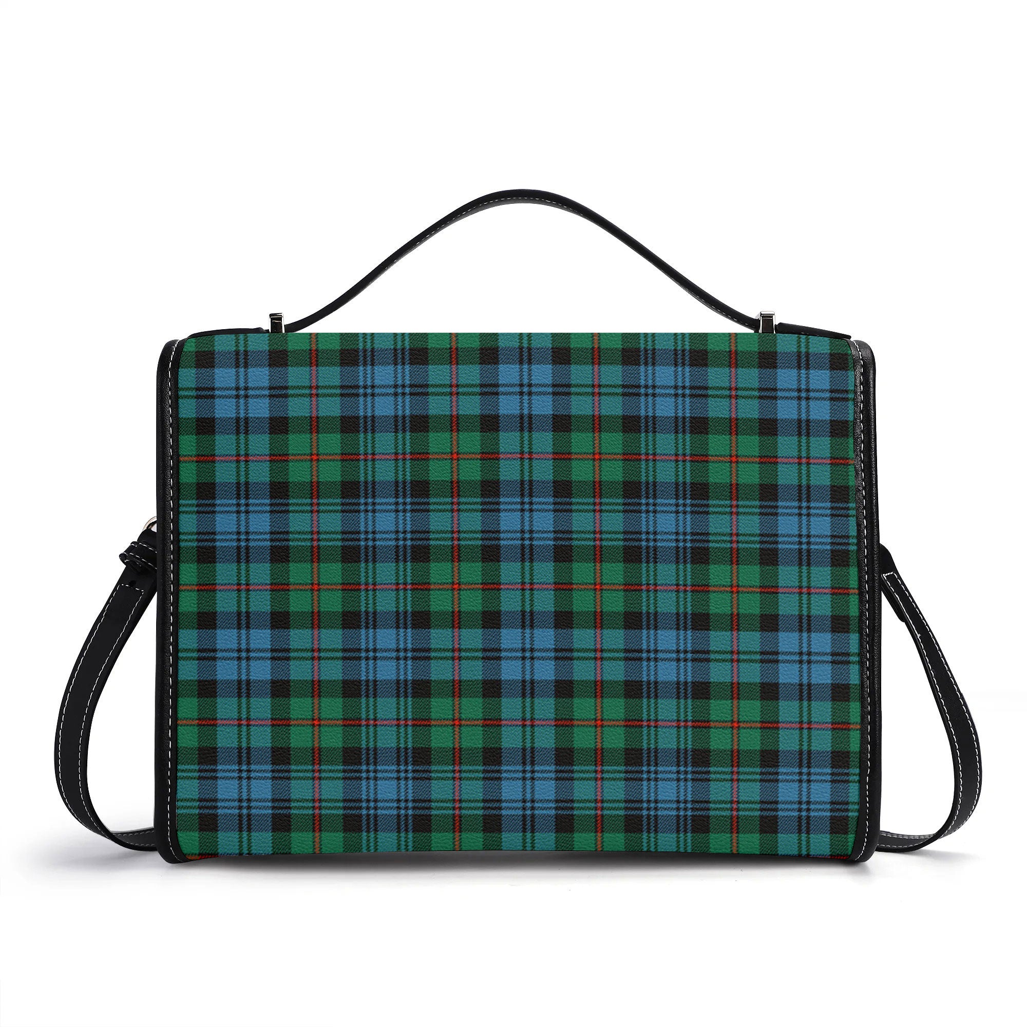 McKinlay Ancient Tartan Crest Satchel Bag