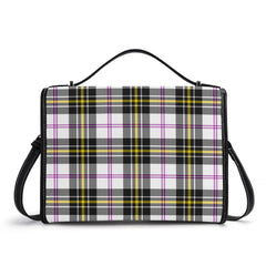 McPherson Dress Modern Tartan Crest Satchel Bag