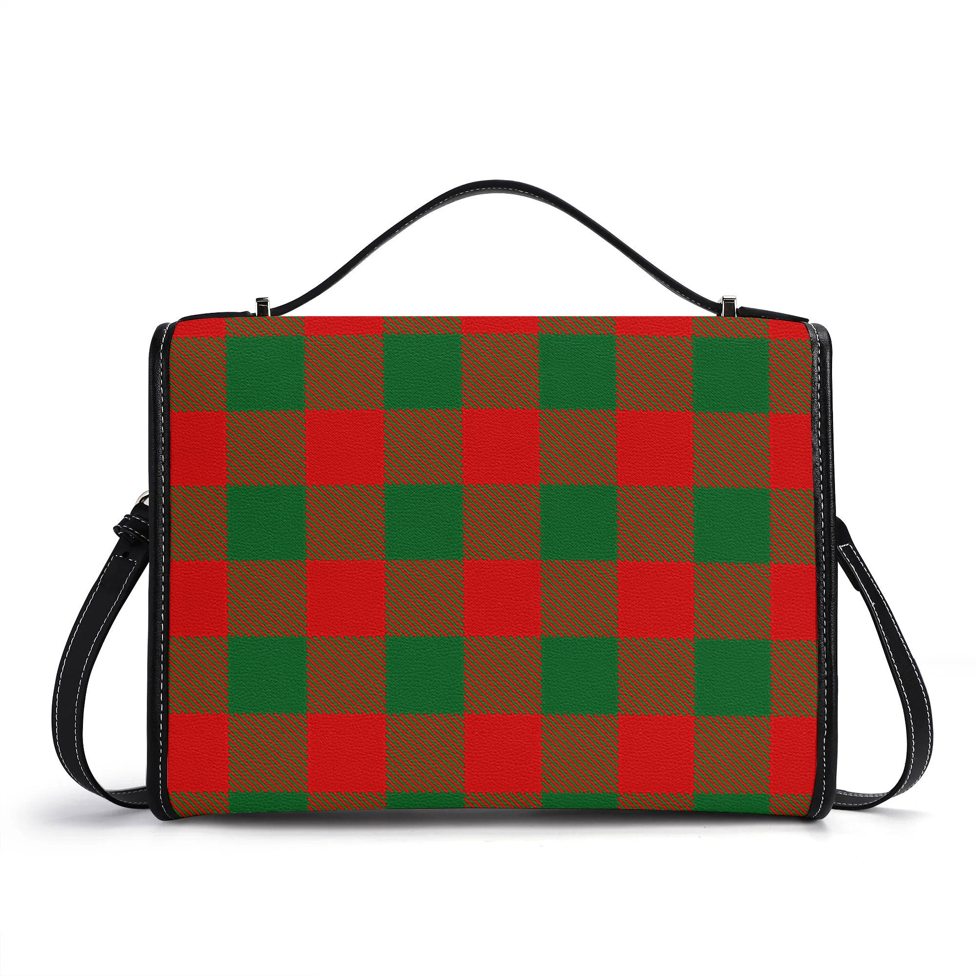 Moncrief Tartan Crest Satchel Bag
