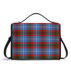 Newton Tartan Crest Satchel Bag