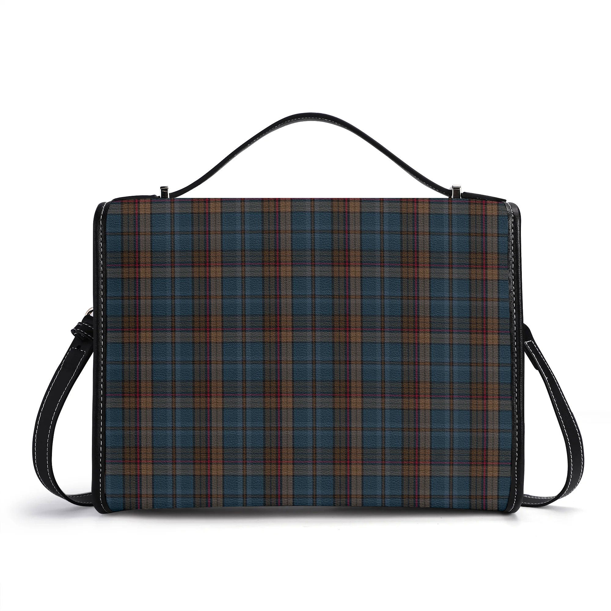 Renton Tartan Crest Satchel Bag