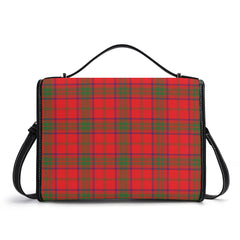 Ross Modern Tartan Crest Satchel Bag