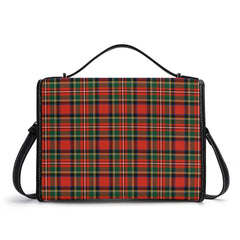 Stewart Royal Modern Tartan Crest Satchel Bag