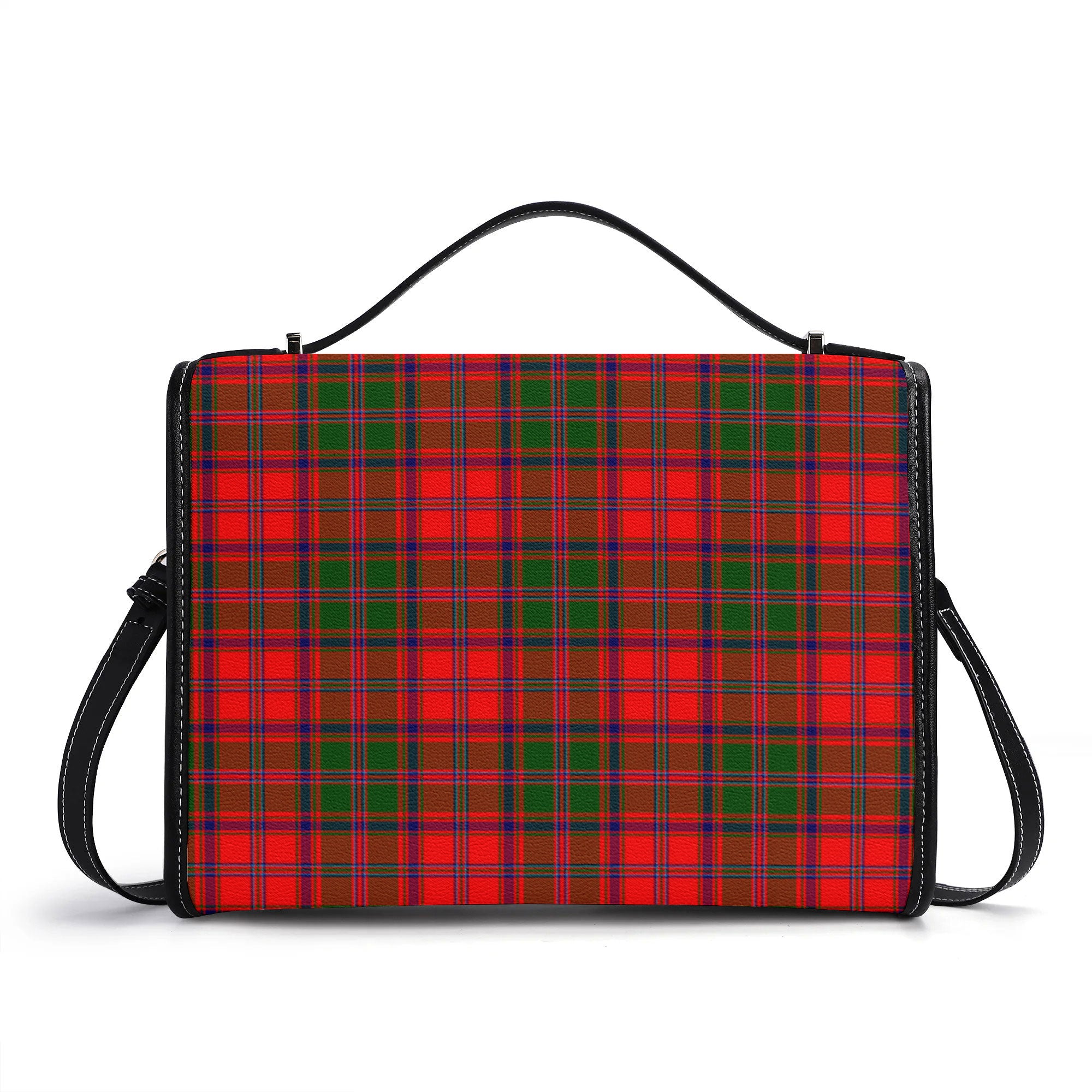 Stewart of Appin Modern Tartan Crest Satchel Bag