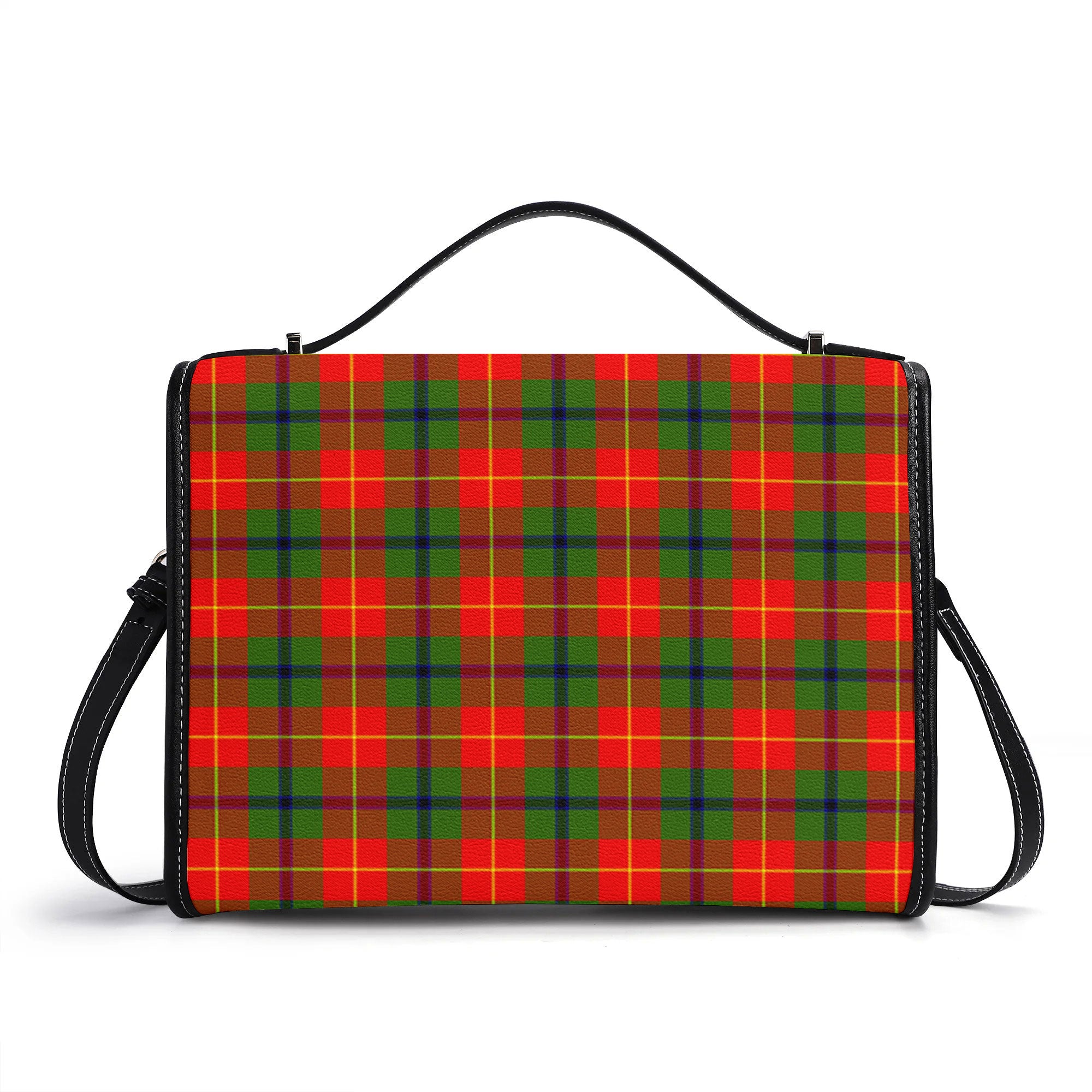 Turnbull Dress Tartan Crest Satchel Bag