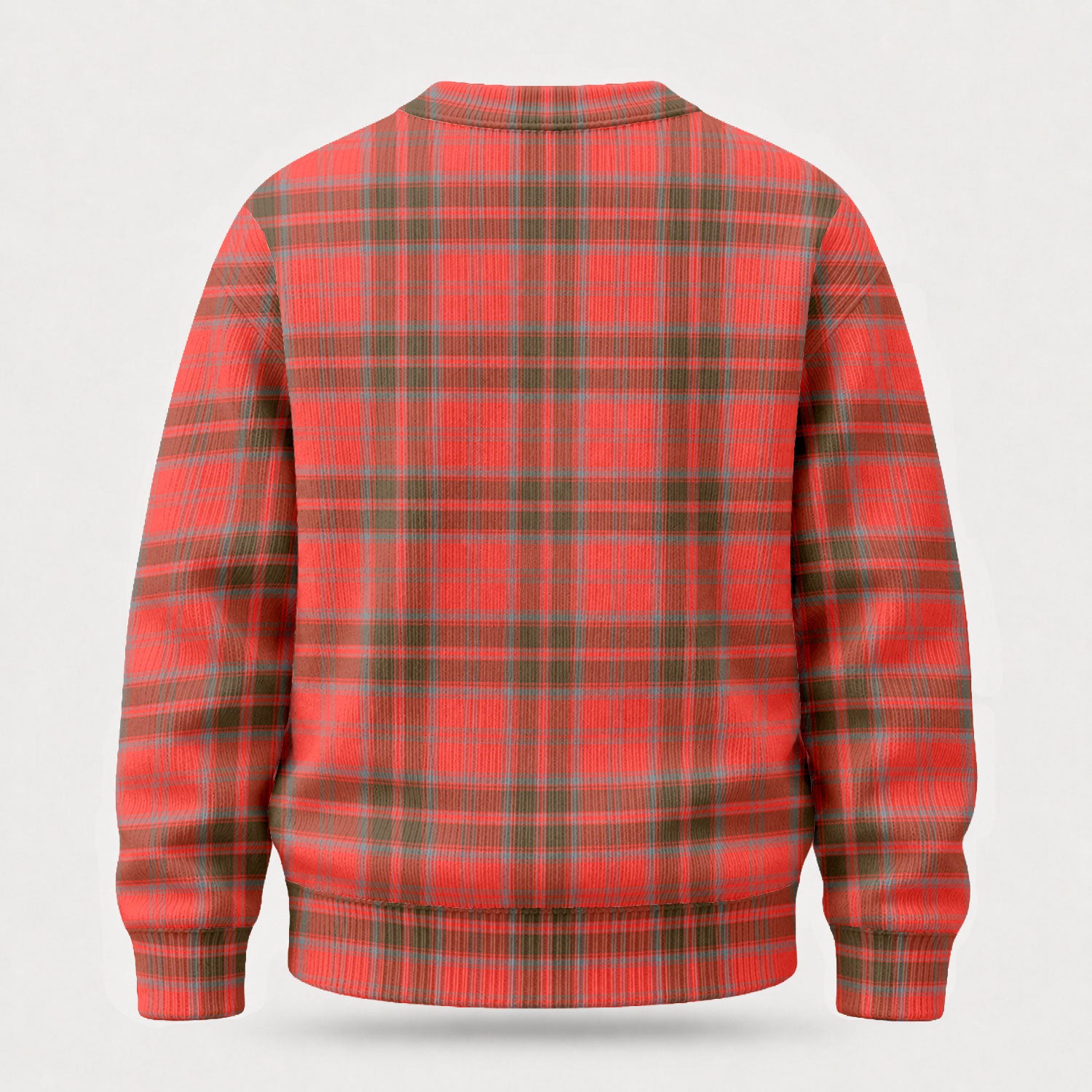 Grant Weathered  Tartan Crest Sweater