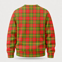 Leask Tartan Crest Sweater