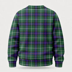 MacDonald of the Isles Hunting Modern Tartan Crest Sweater
