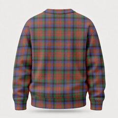 MacDuff Hunting Modern Tartan Crest Sweater