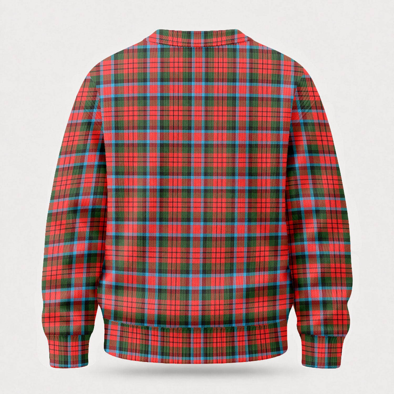 MacDuff Modern Tartan Crest Sweater