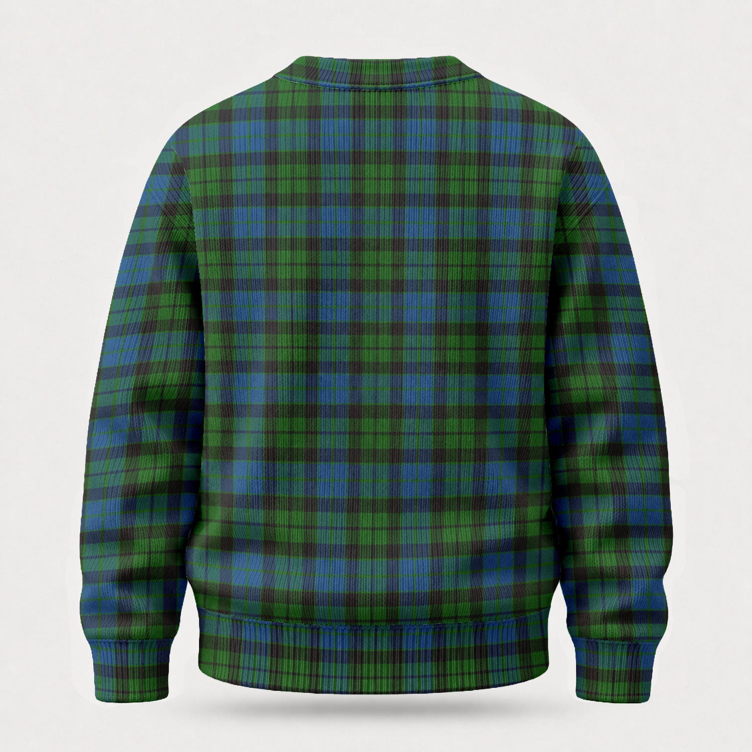 MacKay Modern Tartan Crest Sweater