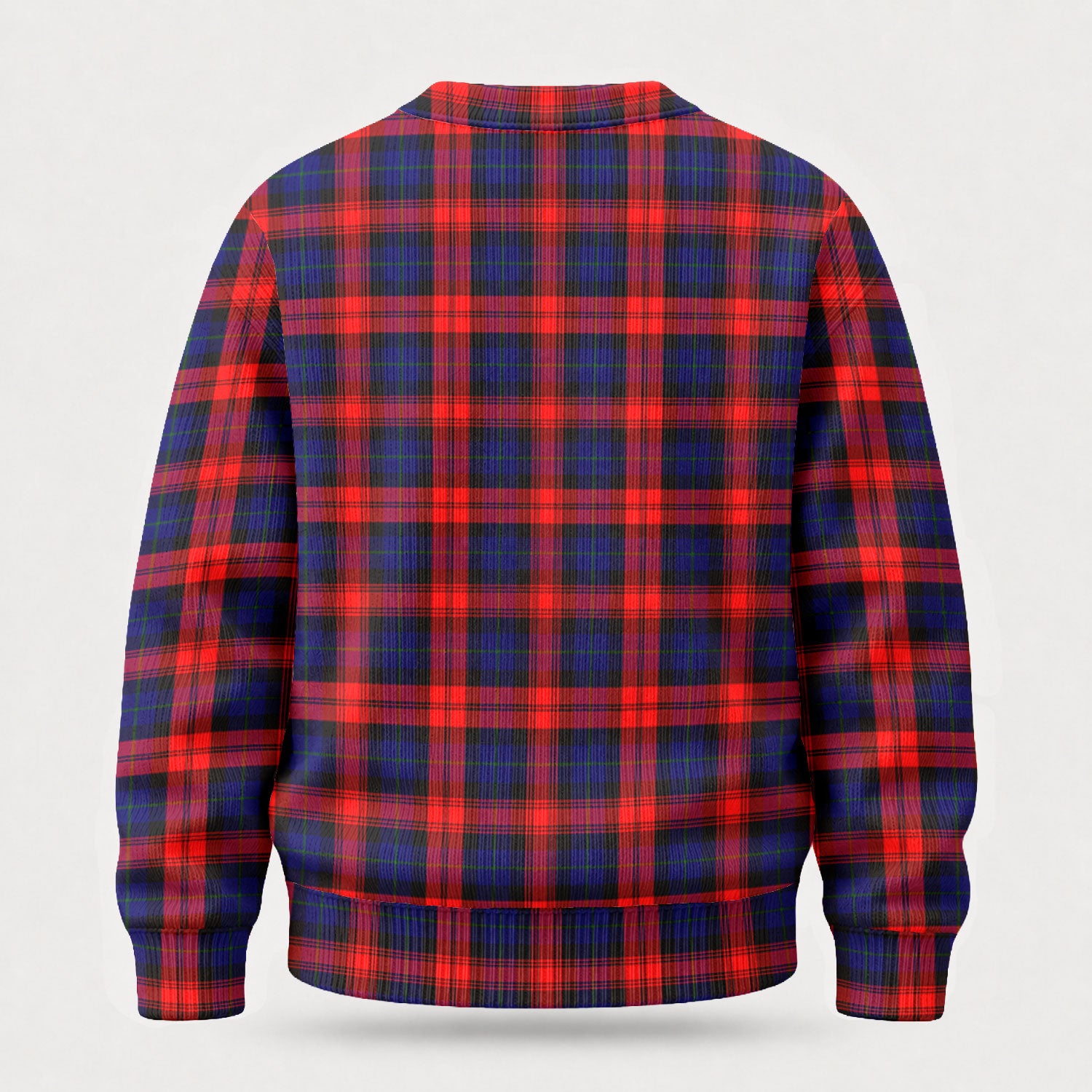 MacLachlan Modern Tartan Crest Sweater