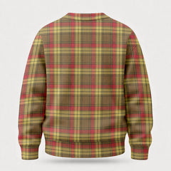 MacMillan Old Weathered Tartan Crest Sweater