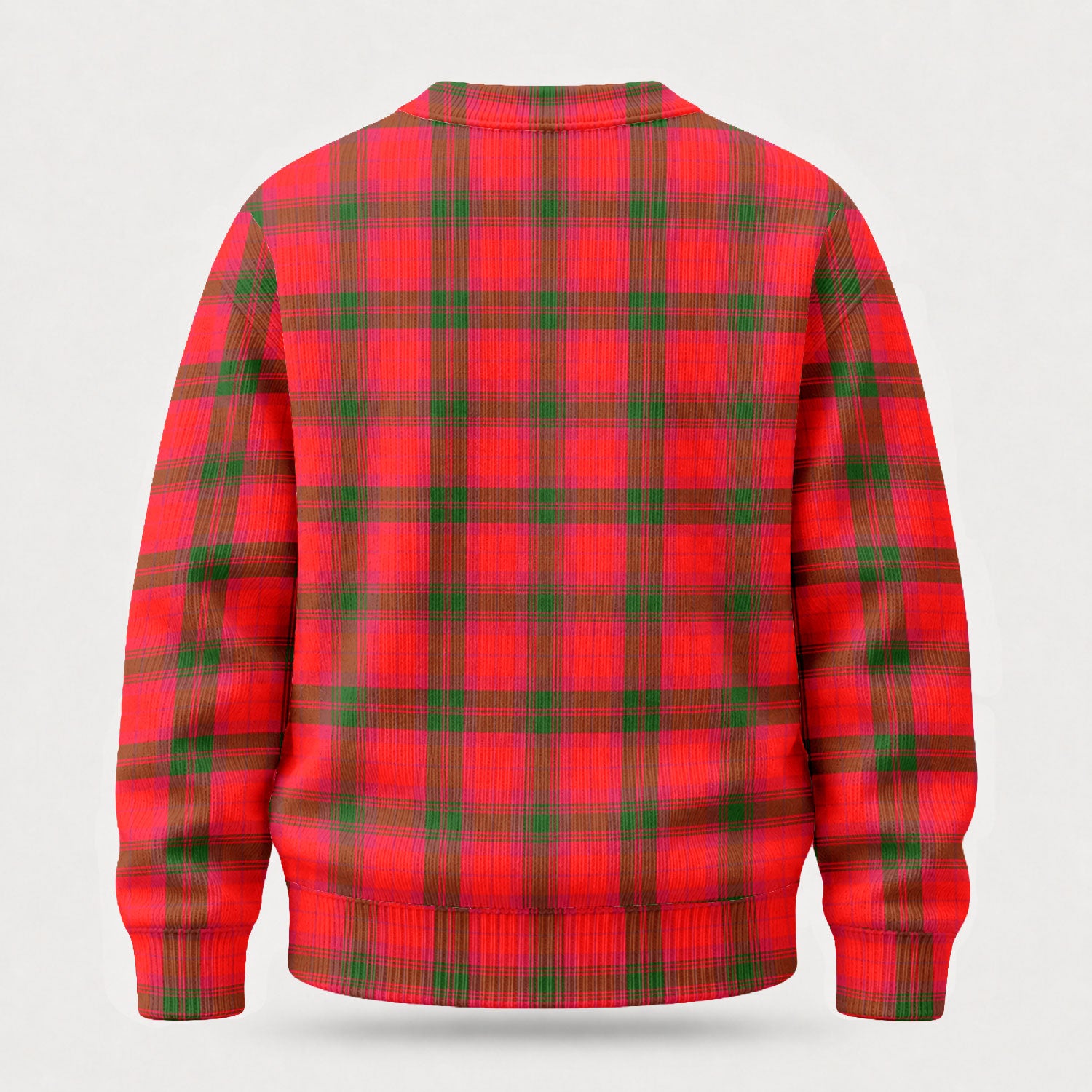 MacNab Modern Tartan Crest Sweater