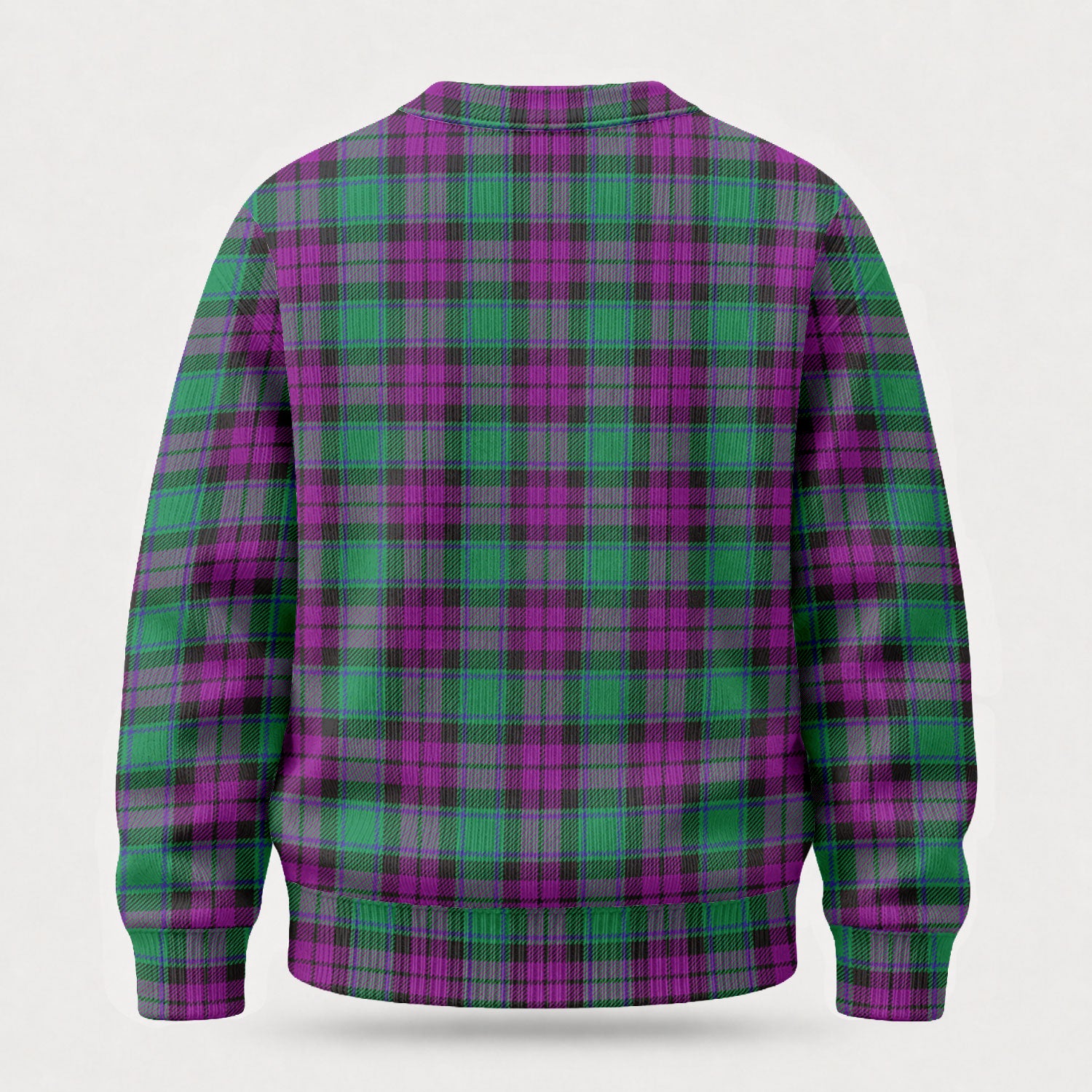 McArthur - Milton Tartan Crest Sweater