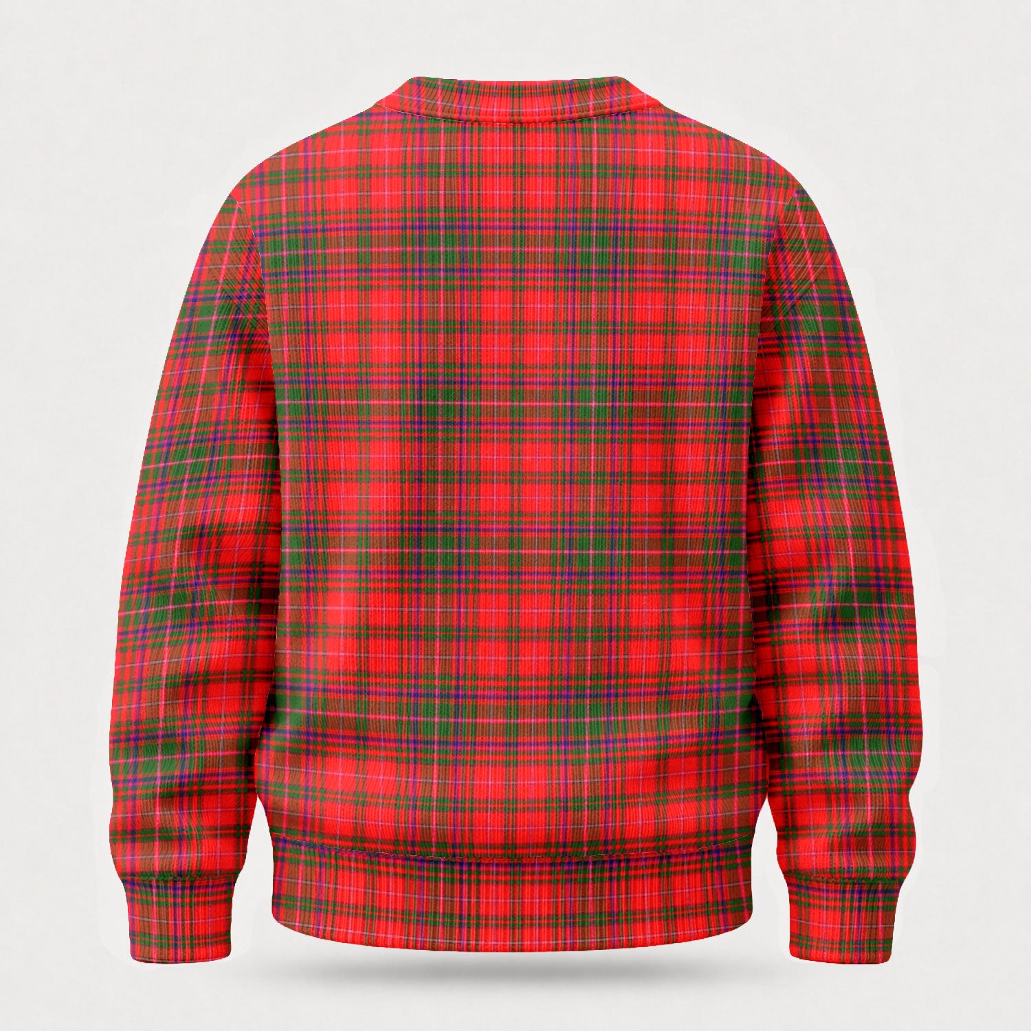 McDougall Modern Tartan Crest Sweater