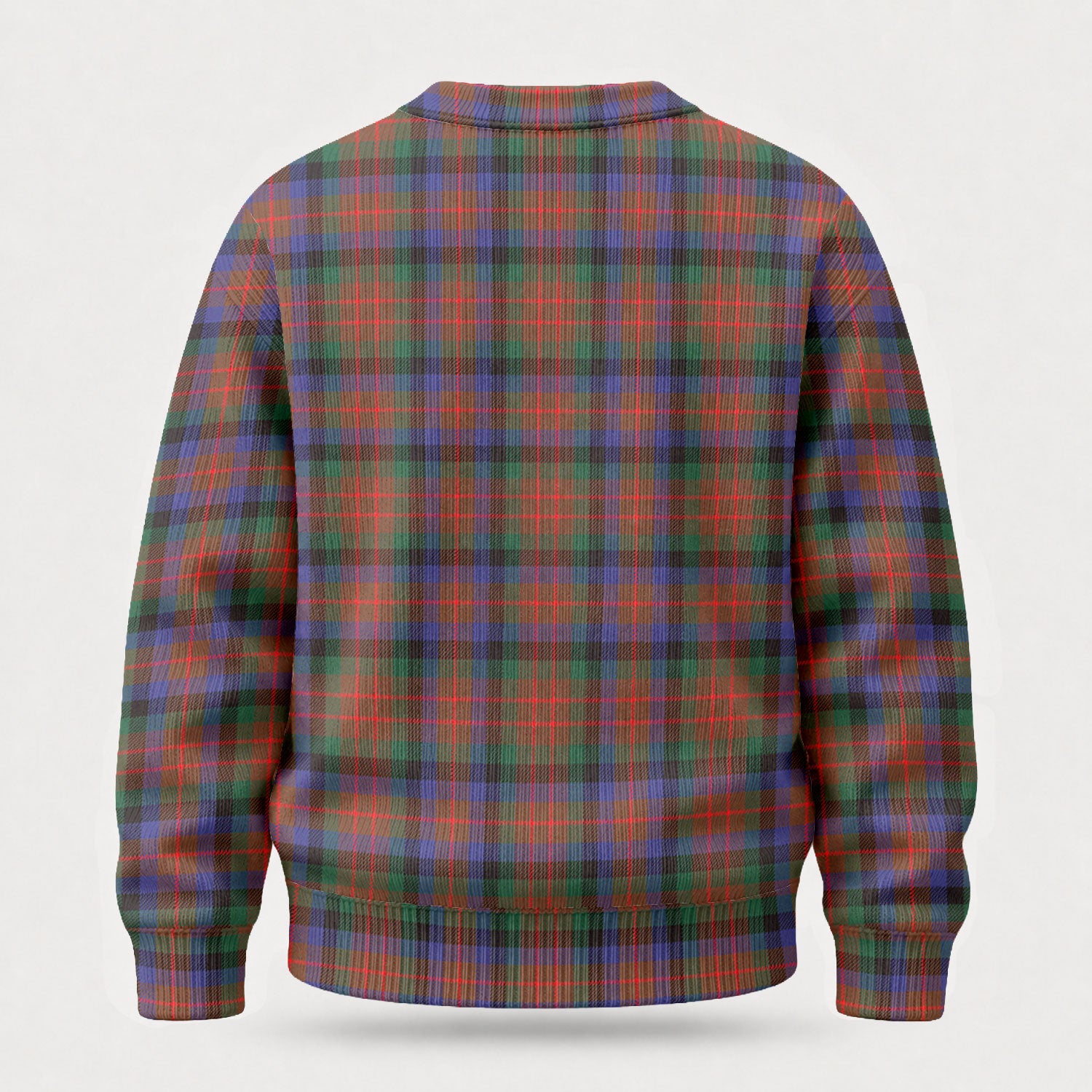 McDuff Hunting Modern Tartan Crest Sweater