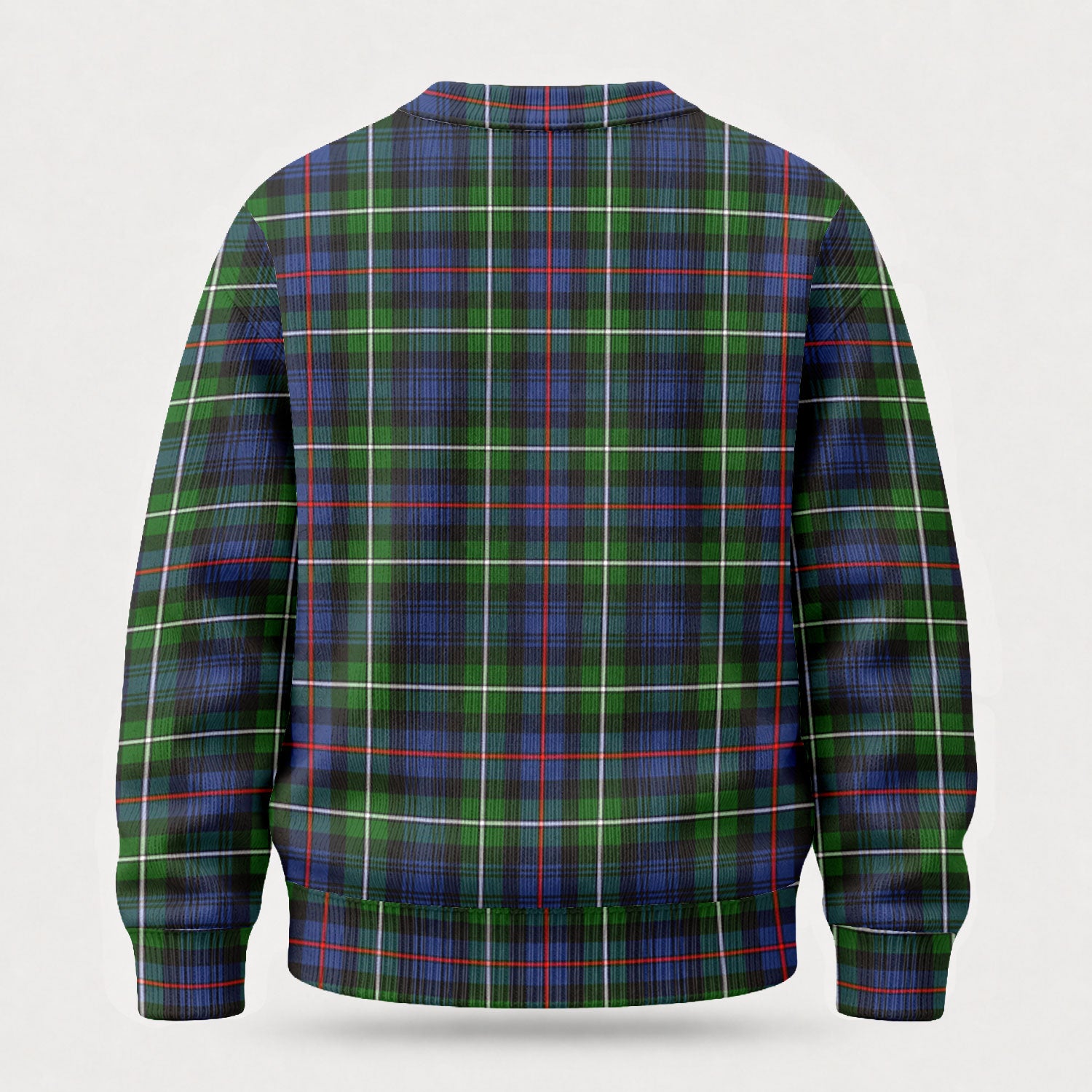 McKenzie Modern Tartan Crest Sweater