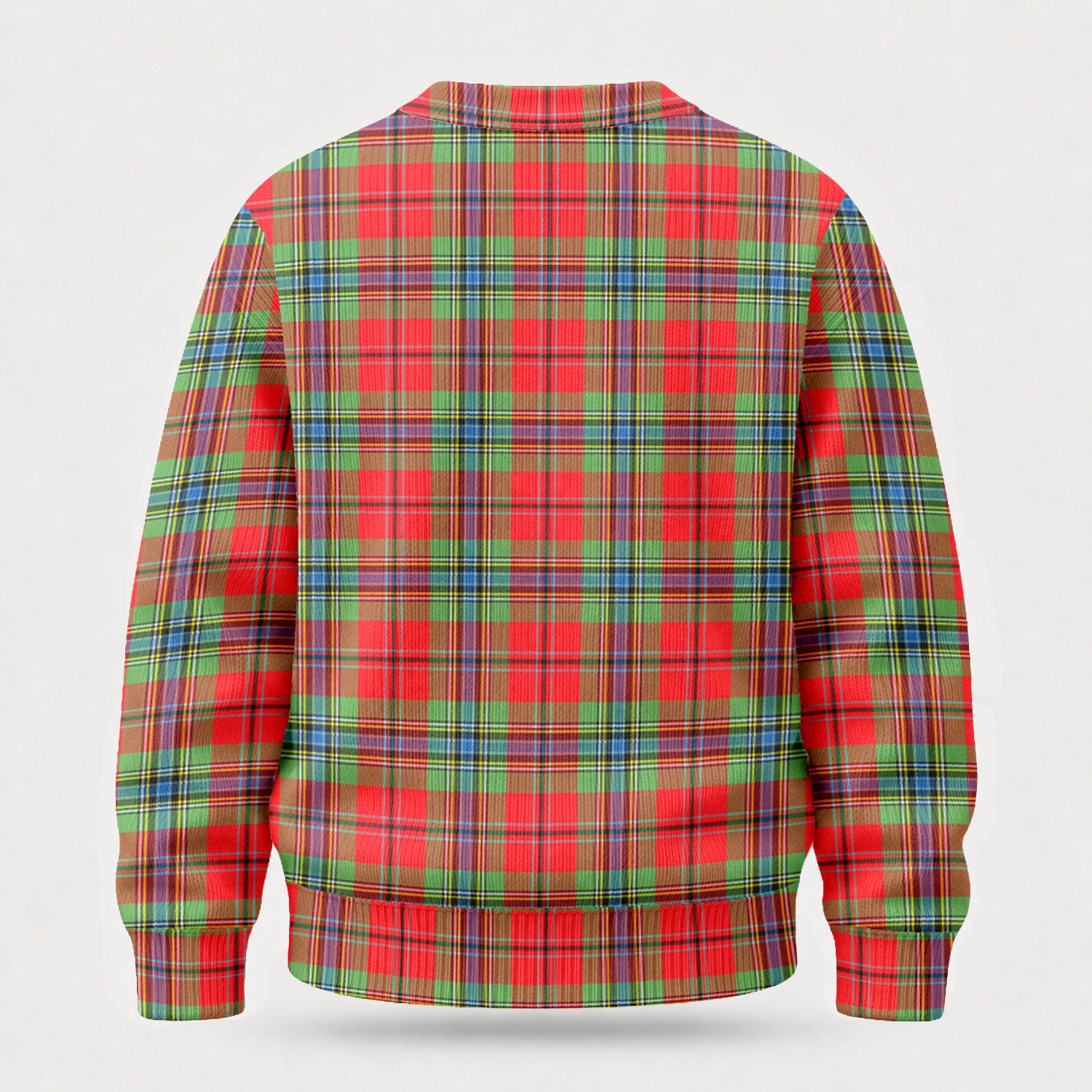 McLean of Duart Modern Tartan Crest Sweater
