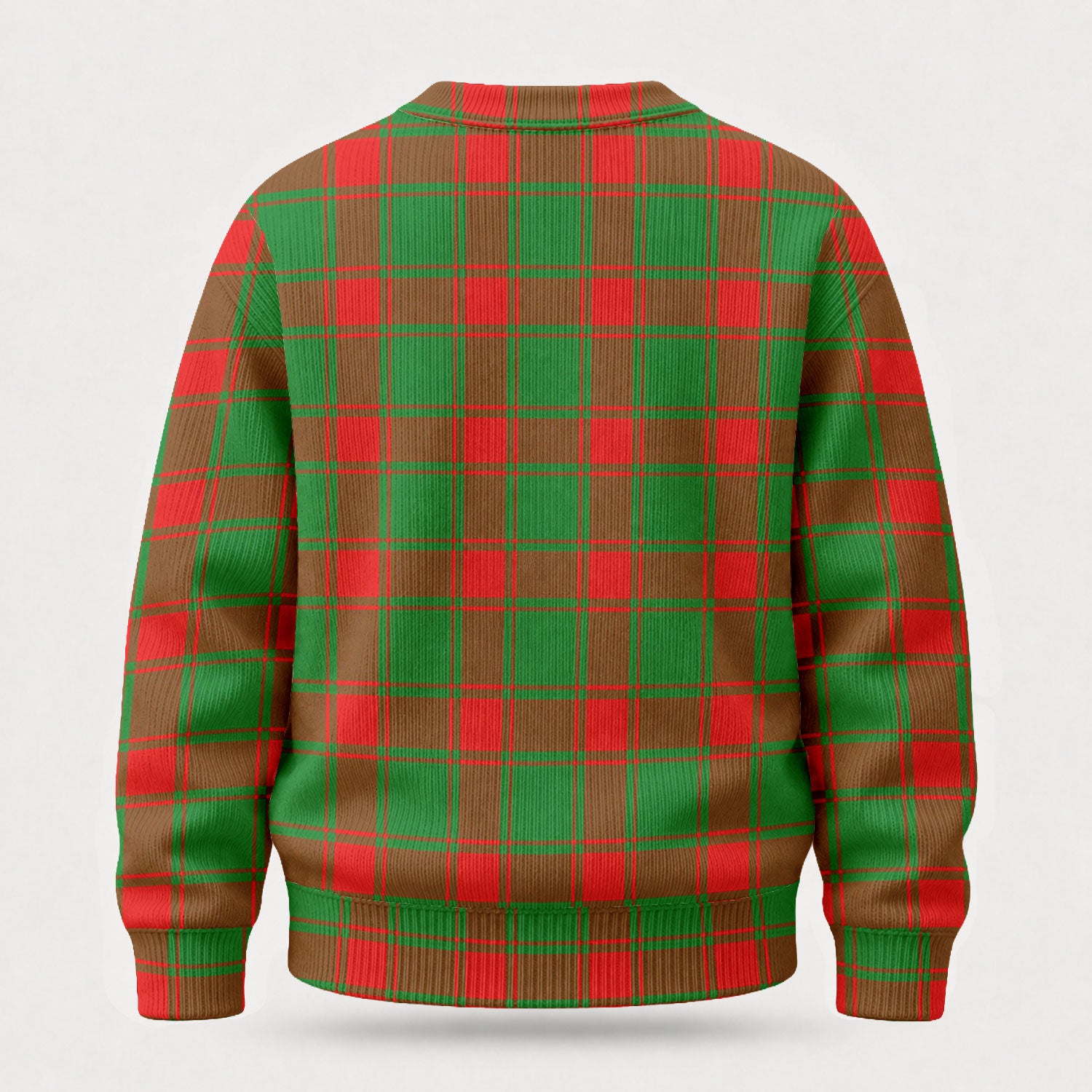 Middleton Modern Tartan Crest Sweater