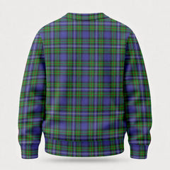 Robertson Hunting Modern Tartan Crest Sweater