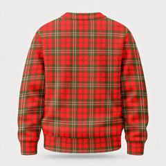 Scott Modern Tartan Crest Sweater