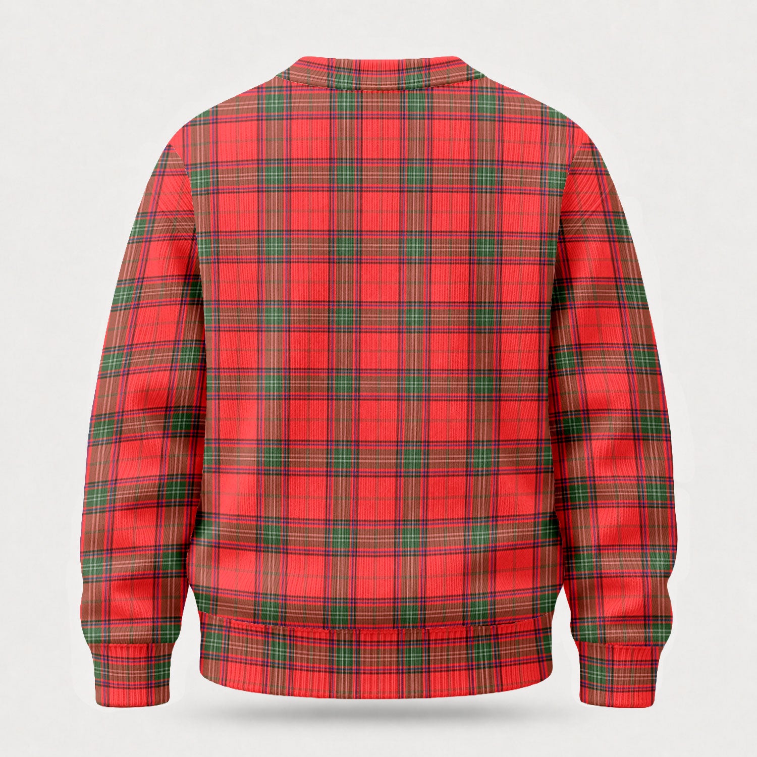 Seton Modern Tartan Crest Sweater