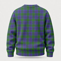 Strachan Tartan Crest Sweater