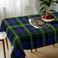 Baillie Modern Tartan Crest Tablecloth