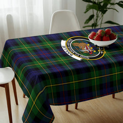 Baillie Tartan Crest Tablecloth