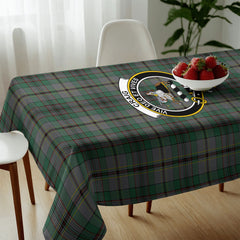 Craig Tartan Crest Tablecloth