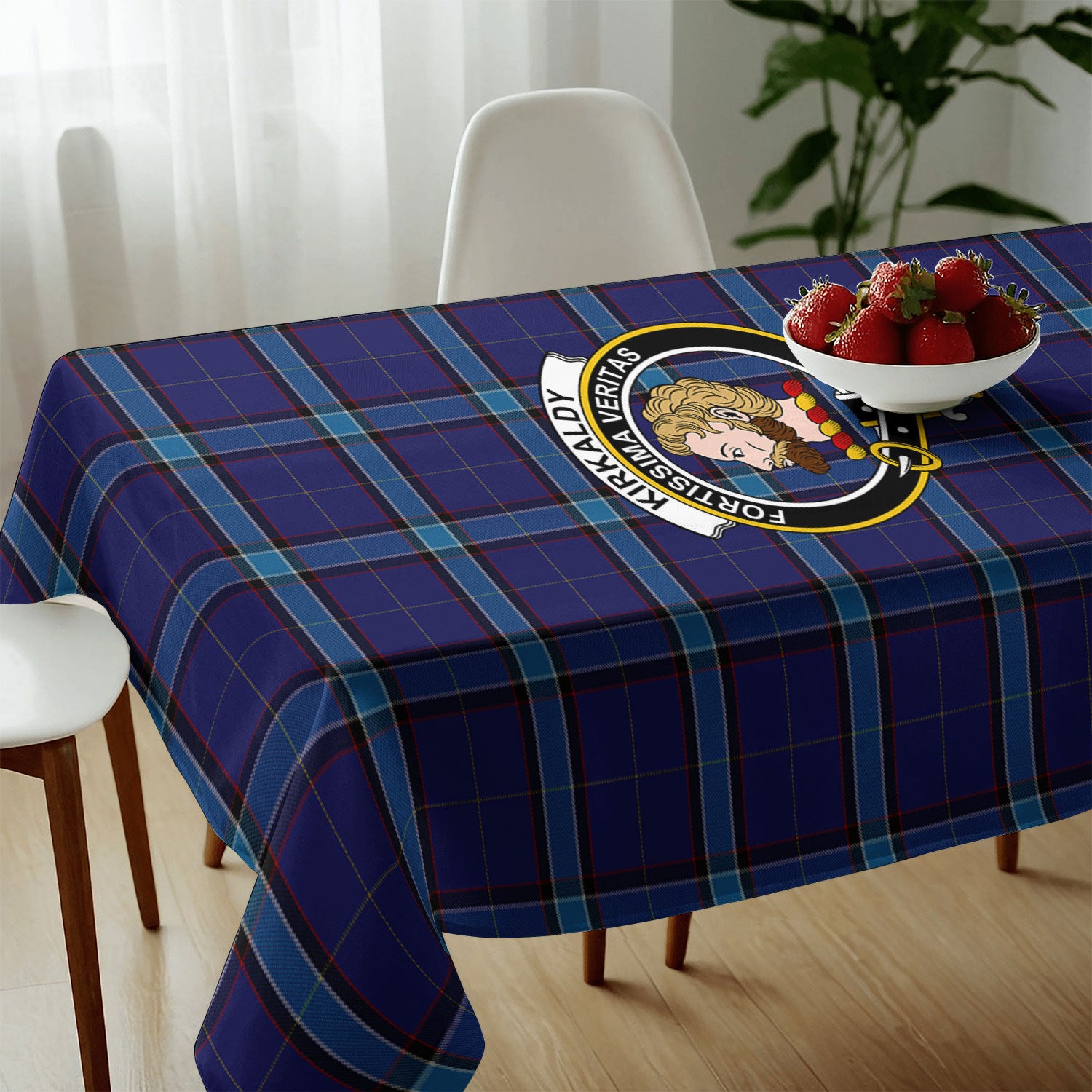 Kirkaldy Tartan Crest Tablecloth